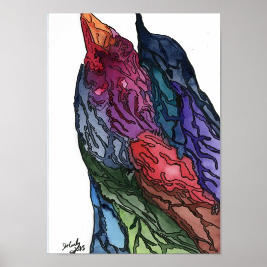 Poster Fier et droit (Devant)