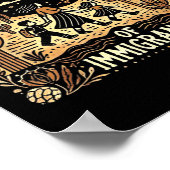 Poster Fier Fille Des Immigrants Mexicains (Coin)