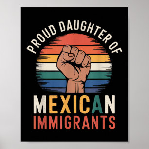 Poster Fier Fille Des Immigrants Mexicains _1
