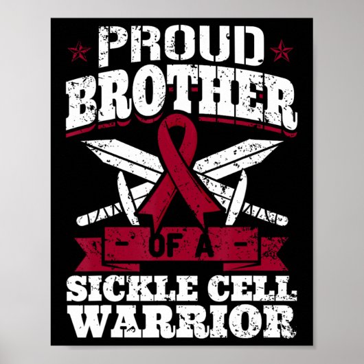 Poster Fier Frère D'Un Guerrier De Cellule Déchiré (Devant)