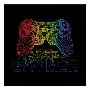 Poster Fier Gaymer, Gay Pride Gaming