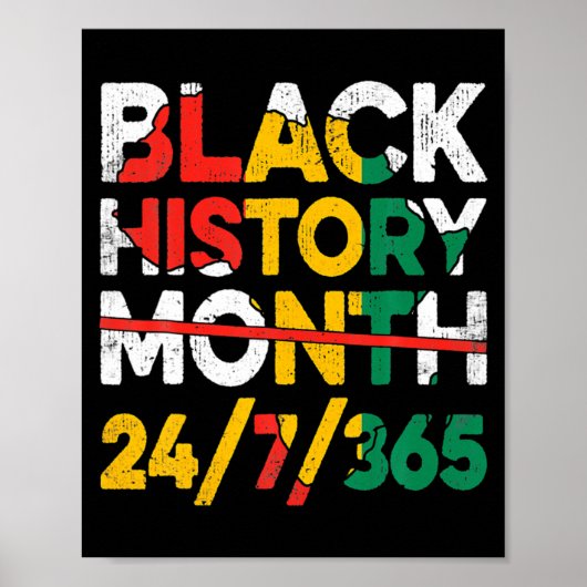 Poster fier juneteenth mois de l'histoire des noirs 24736 (Devant)
