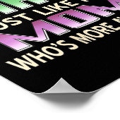 Poster Fier les femmes Baker Comme maman qui est encore p (Coin)