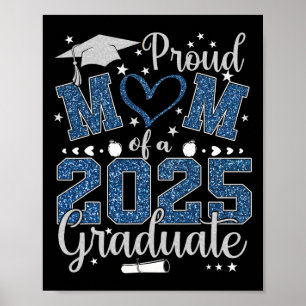 Poster Fier Maman D'Un Cl De 2025 Gradué 2025 Senior Mama