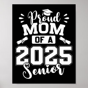 Poster Fier Maman D'Un Diplôme De Diplôme Supérieur De 20