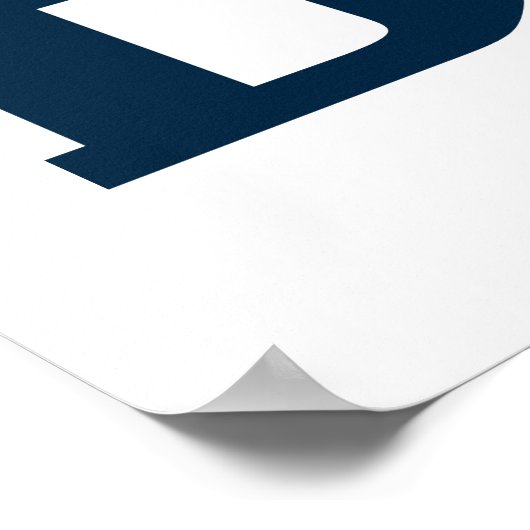 Poster Fier Marine Papa (Coin)