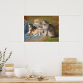 Poster Fier Mère Chat Wilhelm Schwar Art (Cuisine)