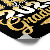 Poster Fier Papa D'Un Cl De 2025 Graduate Graduati Senior (Coin)