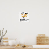 Poster Fier papa d'un diplômé (Cuisine)