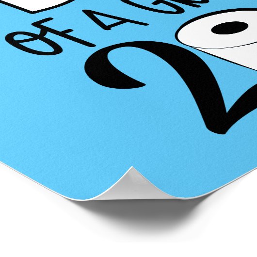 Poster Fier papa d'un diplômé - 2021 (Coin)