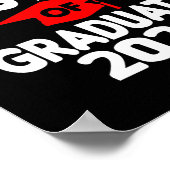 Poster Fier Soeur Du Diplômé 2023 Classe De 2023 (Coin)