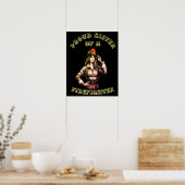 Poster Fier Soeur d'un FireFighter high tech (Cuisine)