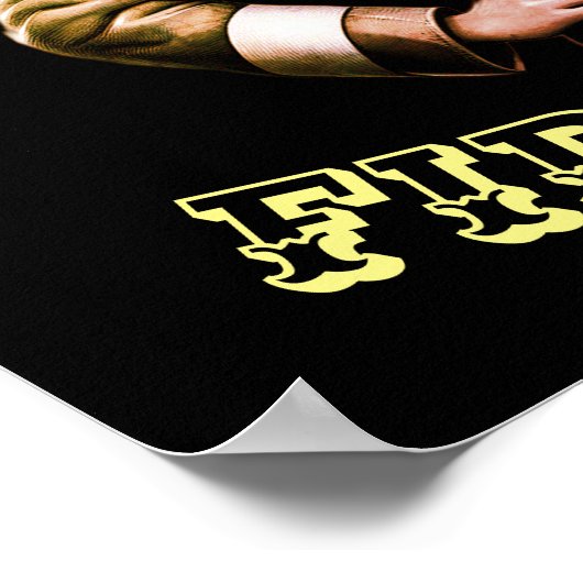 Poster Fier Soeur d'un FireFighter high tech (Coin)