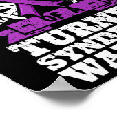 Poster Fier Soeur D'Un Tourneur De Syndrome Guerrier Ts C (Coin)