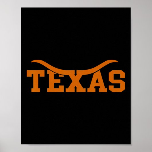 Poster Fier Texas Designs Uni Adults (Devant)