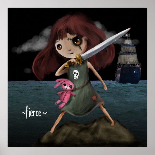 Poster Fierce (Devant)