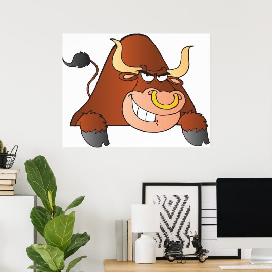 Poster Fierce Bull (Bureau à domicile)