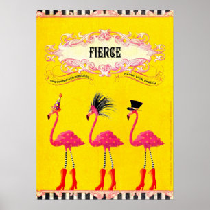 Poster Fierce (impression)