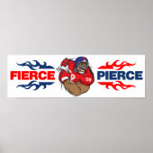 Poster Fierce Pierce (Devant)
