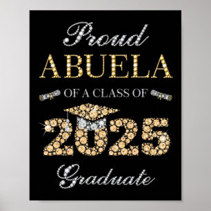 Poster Fière Abuela D'Un Cl De 2025 Diplômé