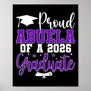 Poster Fière Abuela d'un membre de la promotion 2026, fin