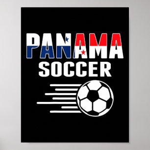 Poster Fière chemise de fans de football de Panama - Amou