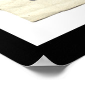 Poster Fière coq français La Poulet Art Vintage (Coin)