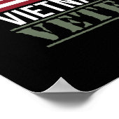 Poster Fière fille d'ancien combattant Joyeux vétéran de (Coin)