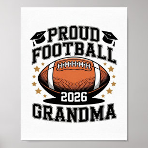 Poster Fière grand-mère d'une promotion de football 2026