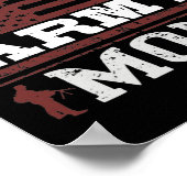 Poster Fière maman de l'armée (Coin)