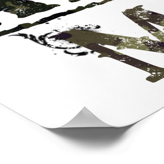 Poster Fière maman de l'armée (Coin)