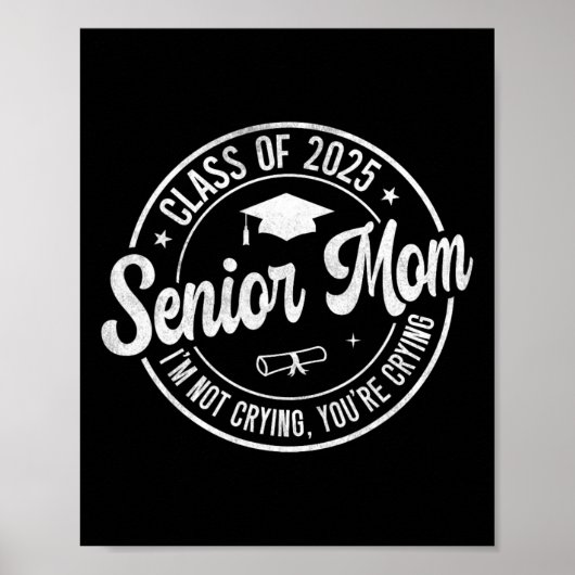 Poster Fière Maman Supérieure Cl De 2025 Je ne pleure pas (Devant)