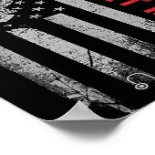 Poster Fière Médaille de combat Vétérinaire Cadeaux de So (Coin)