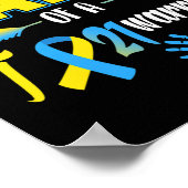 Poster Fière Nana Du T21 : Sensibilisation Au Syndrome De (Coin)