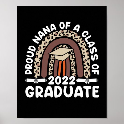 Poster Fière Nana D'Une Classe De Leopard 2022 (Devant)