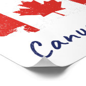 Poster Fière nouvelle citoyenne canadienne, cérémonie de  (Coin)