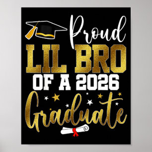 Poster Fière petit frère d'un diplômé de la promotion 202