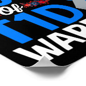 Poster Fière Tante De Survivant Du T1D Guerrier Décerné A (Coin)