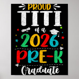 Poster Fière Titi d'un élève de pré-maternelle 2026 garço