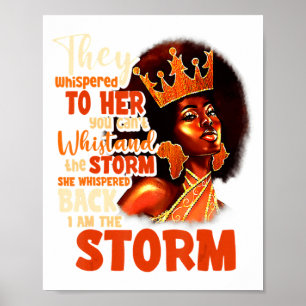 Poster Fières dames noires afro-américaines Histoire des 