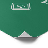 Poster Fierté Ambition Ruse Armoiries SERPENTARD™ (Coin)