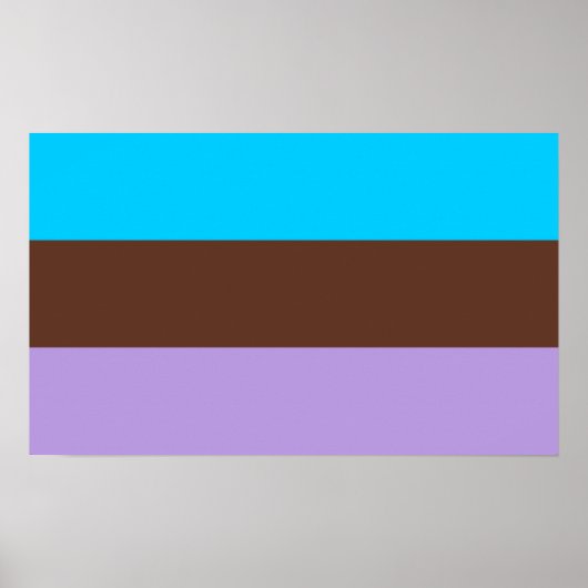 Poster Fierté androsexuelle (Devant)