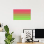 Poster Fierté Aroflux (Bureau à domicile)