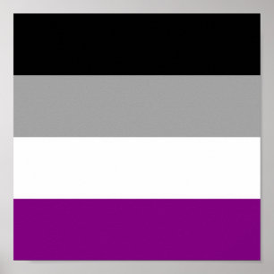 Poster Fierté asexuelle