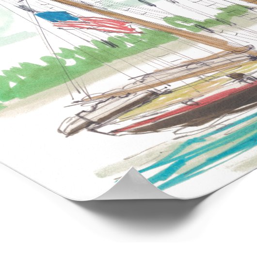 Poster Fierté de Baltimore (Coin)