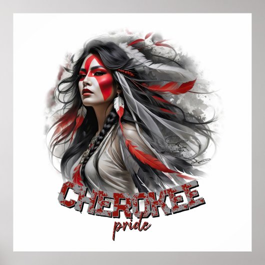 Poster Fierté de Cherokee (Devant)