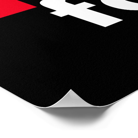 Poster Fierté de douleur pour la construction du corps (Coin)