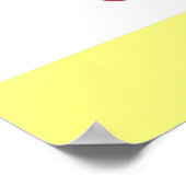 POSTER FIERTÉ DE FENÊTRE (Coin)