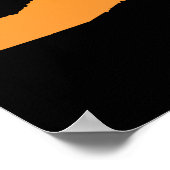 Poster fierté de la carolina du nord. (Coin)