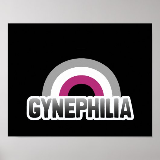 Poster Fierté de la gynéphilie (Devant)